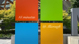 15 minutes as a Microsoft intern | Campus tour music video