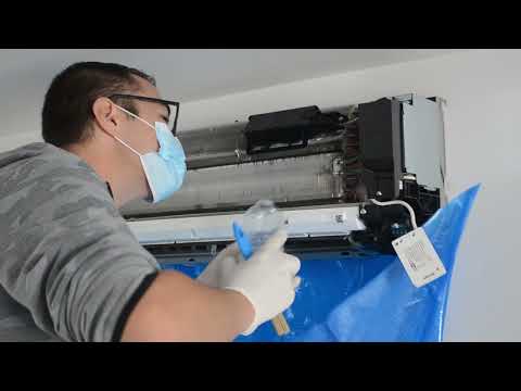 Daikin Comfora FTXM FTXS FTXP air conditioning maintenance, servicing, and disinfection