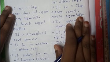 2  8085 vs 8086 microprocessor