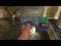 Как восстановить картридж  смягчения воды (картридж со смолой) трехступенчатого фильтра для воды