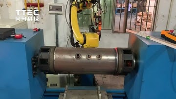 Fanuc laser  seam finding welding，  welding robot   tracking