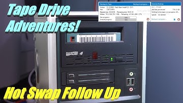 Tape Drive Adventures 3.5 : Follow Up and Hot Swap