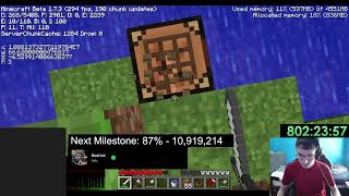 Far Lands VODs - Day 153 (Part 1) - 10,880,000 to 10,910,000 (86.68% - 86.92%)