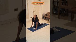 “10 min = full body workout 🔥 Aaj se Surya Namaskar start karo!” #yoga #sunsalutation #shorts