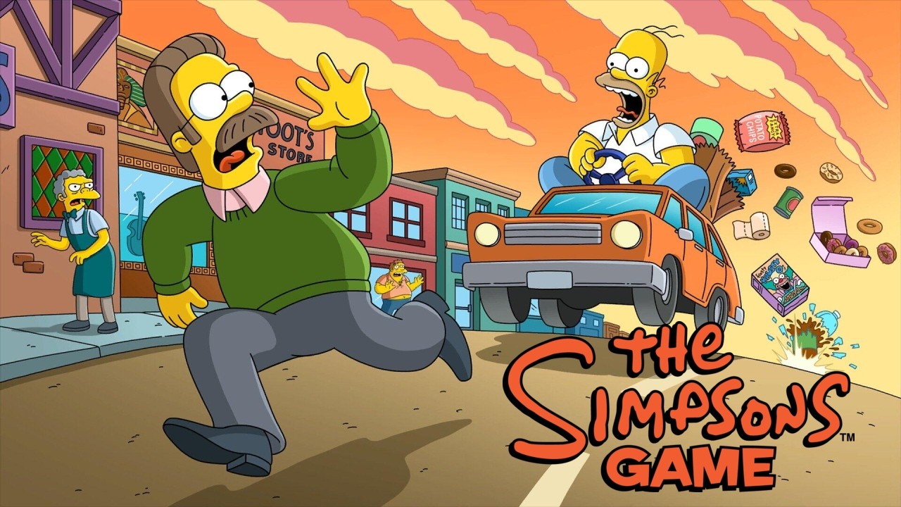 The Simpsons Game 100% | Longplay Walkthrough | with Subtitles (1440p)
