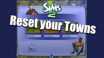 How to Reset the Sims 2 Without Reinstalling!