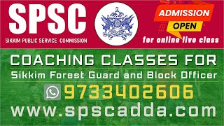 Sikkim Forest Guard and Block Officer Coaching | Sikkim Block Officer Exam Preparation Tips
