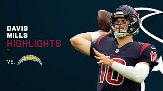 Davis Mills Best Throws In 2-Td Game Nfl 2021 Highlights