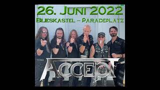 Accept @ Music Nights Blieskastel Am 26. Juni 2022