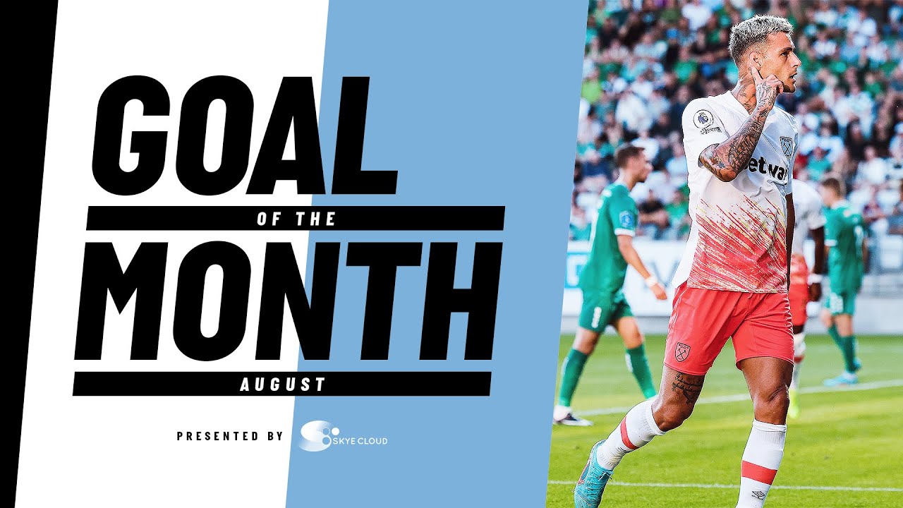 Soucek's Superb Volley, Ekwah's Audacious Lob, Scamacca's Flick & More | Goal Of The Month | August