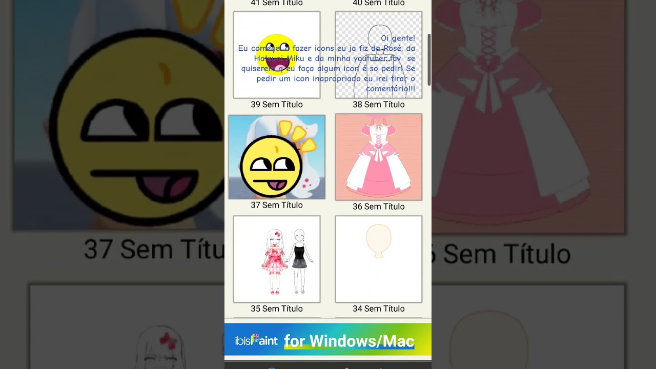 Eu aceito pedidos se quiserem tutorial de comp fzr icon eu ensino (como eu faço!)