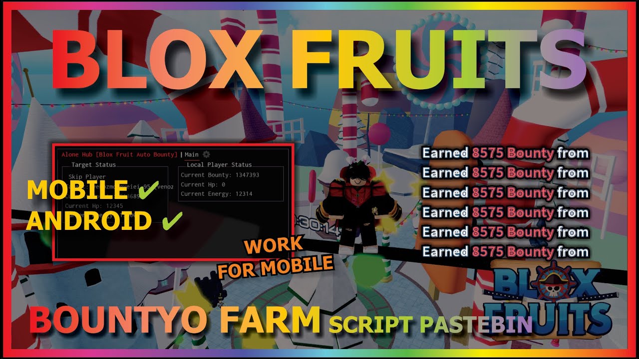 [ UPDATE 20 ] BLOX FRUIT OP SCRIPT, AUTO FARM SEA EVENT, FARM BOUNTY, FIND FRUIT