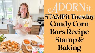 ADORNit- STAMPit Tuesday: Candy Corn Recipe Stamp! Featuring Artist Dianna Marcum
