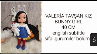 Valeri̇a Bunny Gi̇rl Tavşan Kız Ayakkabı Ve Tavşan Yapılışı English Subtitle