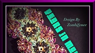 Rainbow Loom Band Gears In Motion Bracelet Tutorial/How To
