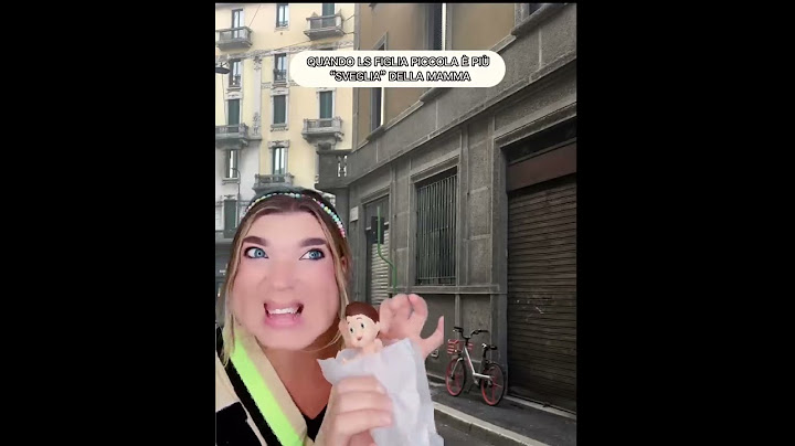 Quando la figlia piccola è più “SVEGLIA” della mamma.
