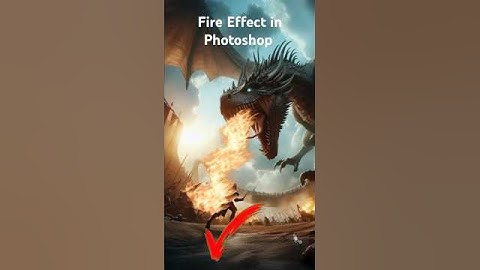 How to Add Realistic Fire Effect in Photoshop | Easy Photoshop Tutorial @hellodesigner