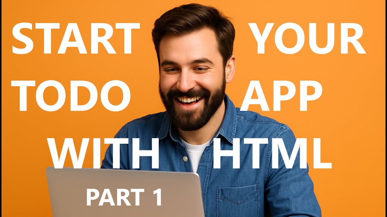 Getting Started with Your Todo App Part 1 - YouTube