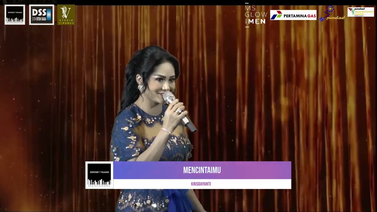 MENCINTAIMU - KRISDAYANTI - KERA NGALAM BERNYANYI - KONSER 7 RUANG