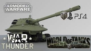 WoT Ps4 / WT / AW / WOT Pc - Сравнение Графики