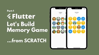 Build Memory Game App with Flutter Part -1/2  | Flutter Tutorial For Beginners screenshot 4