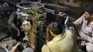 Repair cracked truck chassis by excellent welding skill. #automobile #enginetech