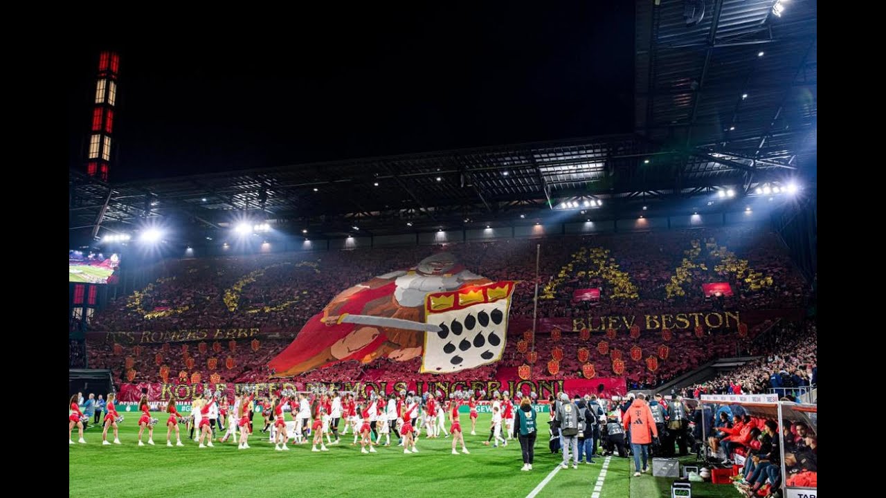 Köllner Ultras Choreo DFB-Pokal 2025