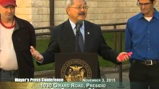 Mayor Lee & Swords to Plowshares Welcome Vets to Veterans Academy