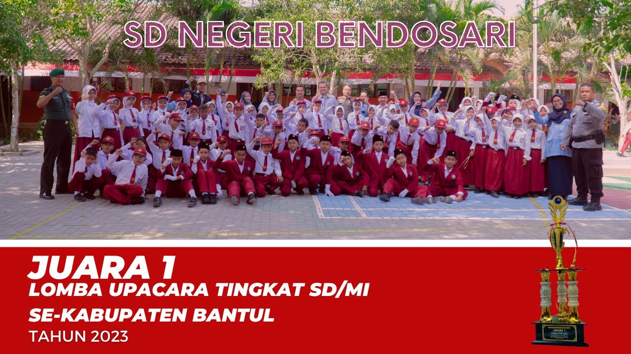 JUARA 1 LOMBA UPACARA SE-KABUPATEN BANTUL TAHUN 2023