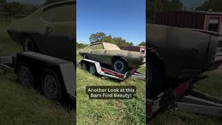 35 years in a barn and still lookin’ cooler than most cars on the road!