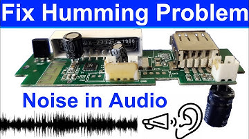 Humming Problem ?  How to remove Humming Noise in Amplifier  #howto #electronic