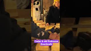 Building a Cedar & Old Firehose Boardwalk To SAVE Wildlife❣️