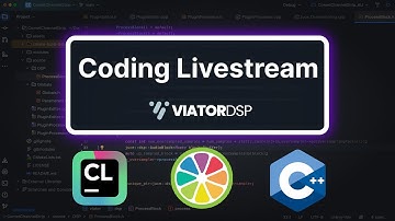 C++ Audio Dev DSP Moduels and GUIs - Livestream