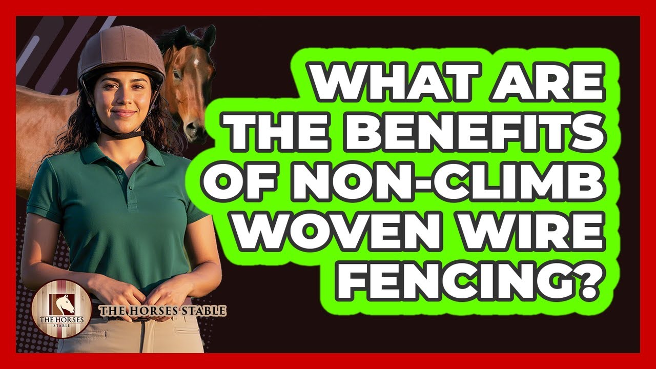 What Are The Benefits Of Non-Climb Woven Wire Fencing?
