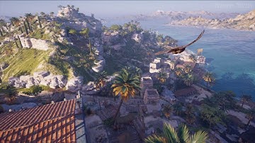 AC Odyssey (Project Stream) - Temple of Athena Nedousia (Keos) sync