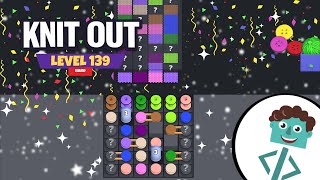 Knit Out Level 139 | Hard | Walkthrough | No Boosters