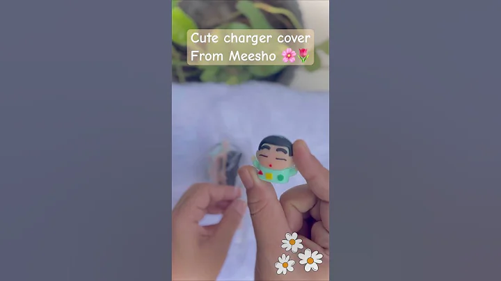 Cute charger cover from Meesho🌸🌷 #asethetic #meeshohaul #meesho #viral #shortsviral #shorts #short