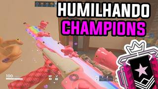 Humilhando E Trollando Os Champions Na Ranked - Rainbow Six Siege