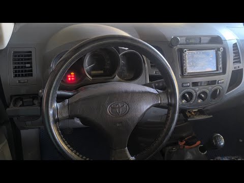 How to Reset the T-BELT Light, Toyota Hilux Timing Belt, Resetting the Belt Light from 2006-2016 ...