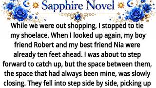 While we were out shopping, I stopped to tie my shoelace. When I looked up again, my boyfriend Rober