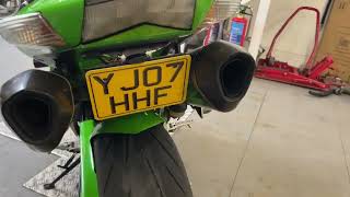KAWASAKI ZX10 R D6F. 2007. ONLY 11844 MILES. DE CAT. AKRAPOVIC EXHAUSTS. SERVICE. £4499 screenshot 1