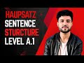 German Sentence Structure for Beginners | Hauptsatz Explained (Satzbau Teil 1)