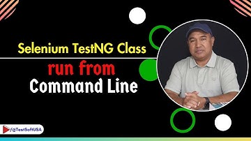How to run Selenium TestNG class from command line?