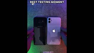 iPhone 11 vs Samsung Speed Test: Total Domination! 💀⚡ #speedtest #old #comprison #shorts