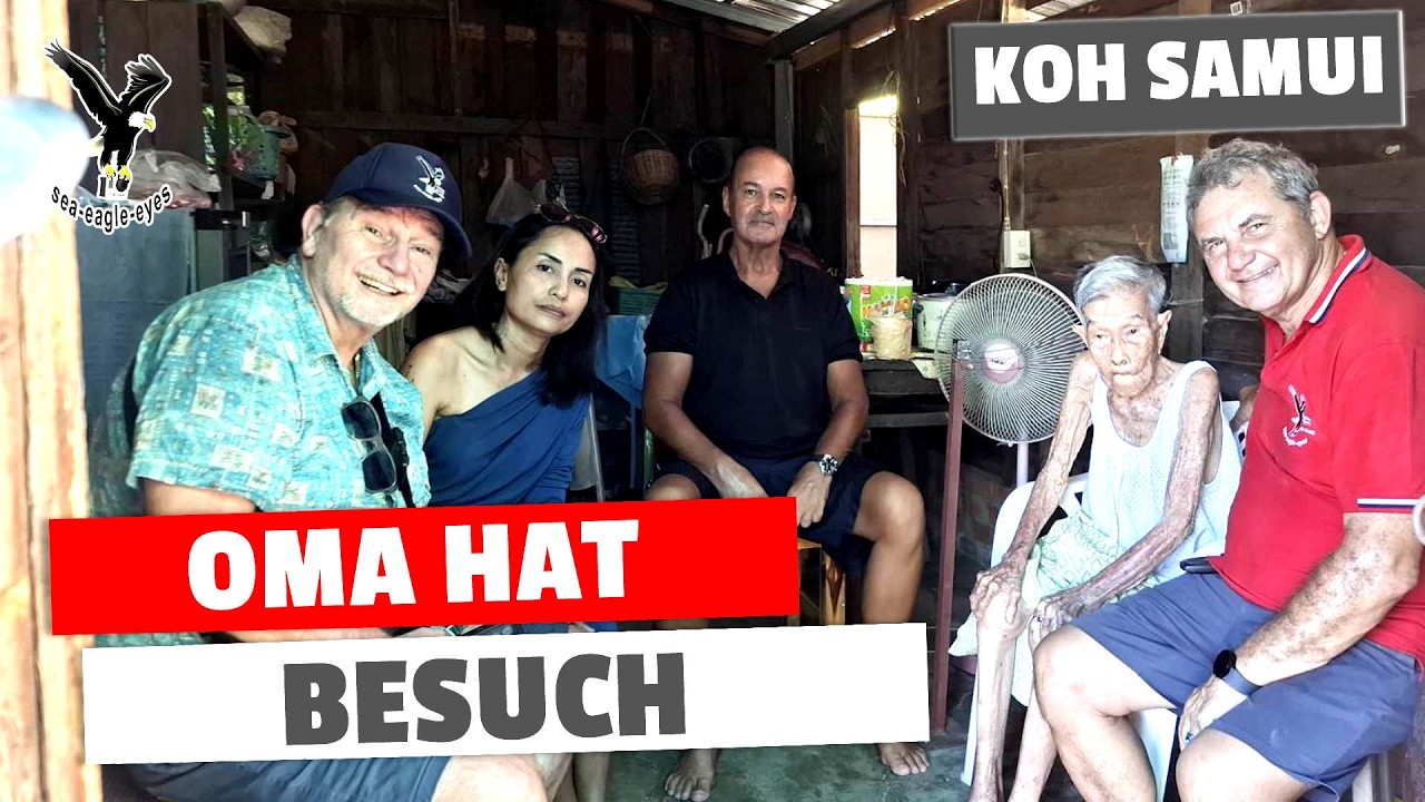 Oma hat Besuch und bekommt neue Lampen