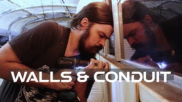 Skoolie Interior Wall and Conduit Installation // Battlestar Skoolie // S1E33