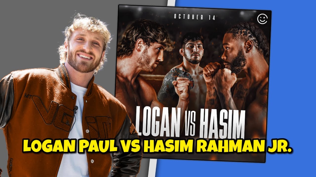 Logan Paul REVEALS Hasim Rahman Jr as Backup Fighter! - YouTube