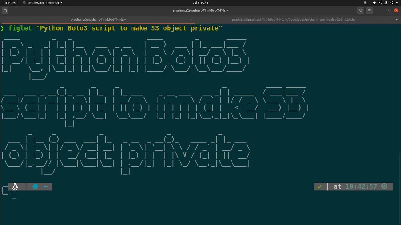 Python Boto3 script to make AWS S3 Object private YouTube