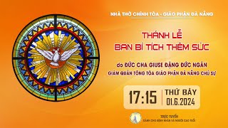 🔴Trực tuyến(*): Thánh lễ Chúa Nhật Mình và Máu Thánh Chúa Kitô, lúc 17g15 ngày 01.6.2024