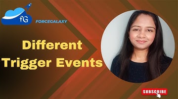 Different Trigger Events In Apex #salesforceinterview #forcegalaxy #salesforcetraining #apex